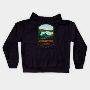 Meldon Reservoir Dartmoor National Park Kids Hoodie